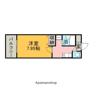 アトラクティブ香椎A【2階】の間取り