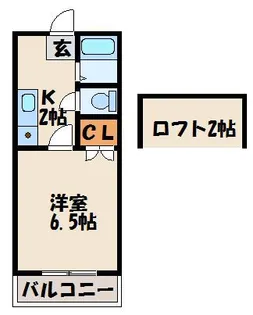 カミーリア【1階】の間取り