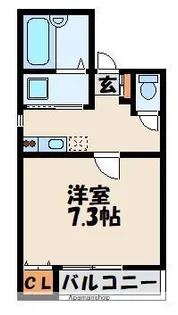 リブレア和白丘A棟【1階】の間取り