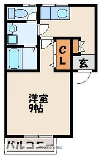ドリームウッズ【1階】の間取り