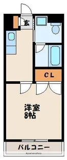 フェアネスⅡ号館【2階】の間取り