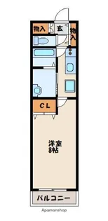 グランピア赤間【3階】の間取り