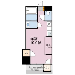 サンシャイン和白【1階】の間取り