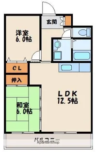 アネックスⅢ【4階】の間取り