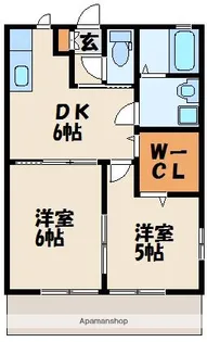 グレイス自由ヶ丘【1階】の間取り