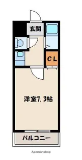 石橋ハウス【3階】の間取り