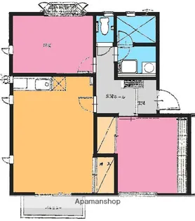 エクセレント希望ヶ丘【1階】の間取り