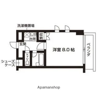ラフォーレ香椎(駅東)【2階】の間取り