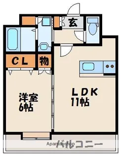 グランロージュ【2階】の間取り
