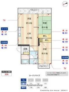 エミネント香椎【2階】の間取り