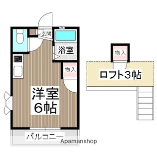 セーヌ香椎南【2階】の間取り