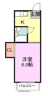 PHOENIX香椎参道【2階】の間取り