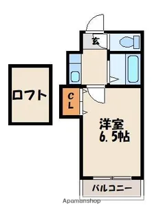 TM奈多アネックス【2階】の間取り