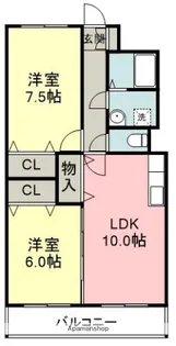 ビューPOINT【5階】の間取り