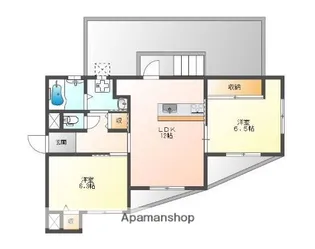 トライコード香椎駅東【3階】の間取り