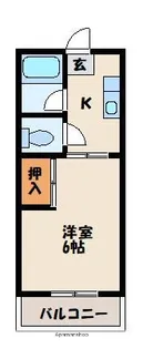 メゾン松香【3階】の間取り