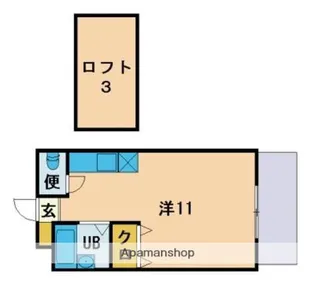 セイントヴィラ和白Ⅰ【2階】の間取り