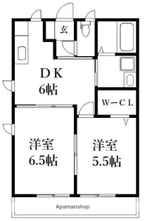エスポワール【2階】の間取り