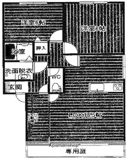 グランフォーレ【2階】の間取り