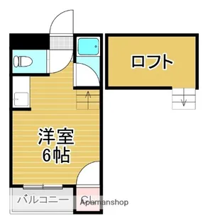 ソフリナ香椎【1階】の間取り