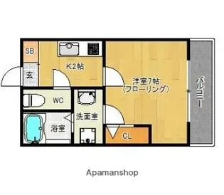 ST.PHOENIX【1階】の間取り
