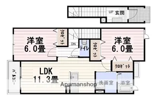 セレーノ【2階】の間取り