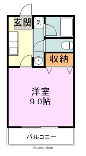 フィレンツェ22【7階】の間取り