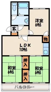 第2堺ビル【2階】の間取り