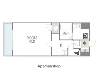 ラティーナ松香台Ⅱ【7階】の間取り