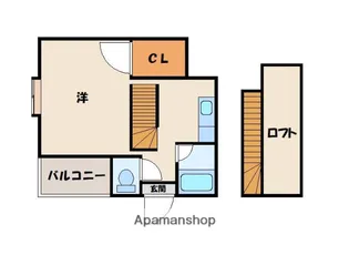 ユーゲント産大前【2階】の間取り