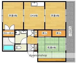 森和ビル【1階】の間取り