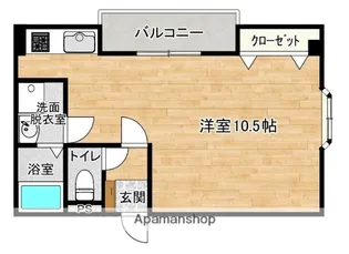リージョンハウス【3階】の間取り