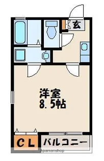 イースト和白丘【1階】の間取り