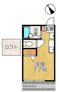 風雅1号館【2階】の間取り