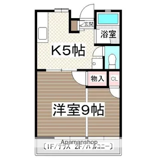 エクセル産大前【2階】の間取り