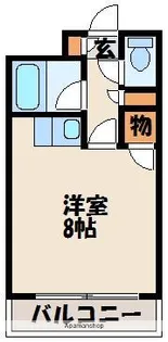 メモリープラザ九産大前【7階】の間取り