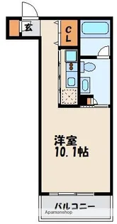 ザ・リンドス【7階】の間取り