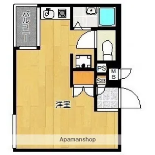 ダイナコート産大前【2階】の間取り
