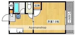 コーポ展和【3階】の間取り