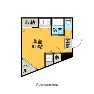 エクセレント青柳【4階】の間取り