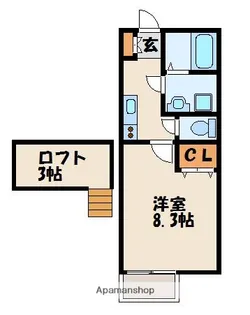 アコール千鳥【1階】の間取り