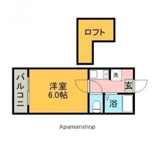 マリンヴィレッジⅠ・Ⅱ【2階】の間取り