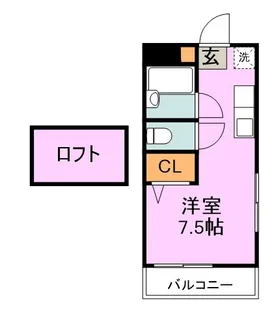風雅2号館【2階】の間取り