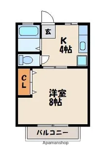 コンフォースS【1階】の間取り