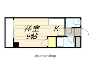 プレアール福工大前【4階】の間取り