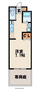 ピンズ土穴【1階】の間取り