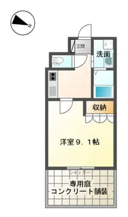 エバーラスティング輝 B【1階】の間取り