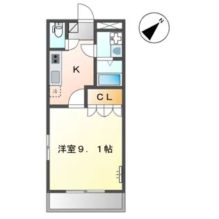 SOFIA L.ONE【207号室】の間取り