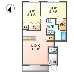 リリック・ポエトリー【1階】の間取り