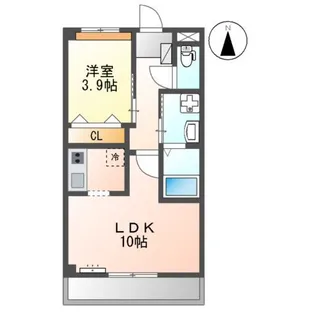 DIMORA REST【2階】の間取り